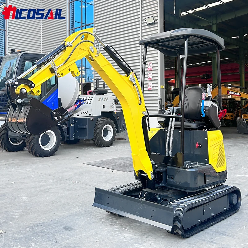 

Simple Operation Small 1.8 Ton Excavator EPA EURO 5 Engine Customized Mini Digger Small Closed Cab Excavator