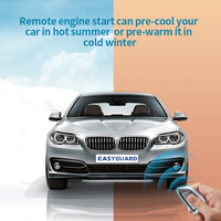 EASYGUARD A Semi plug&play CAN BUS fit for BMW F07,F10,F11,F18,F01,F02,F03,F04 cars pke keyless entry remote starter NFC to Lock