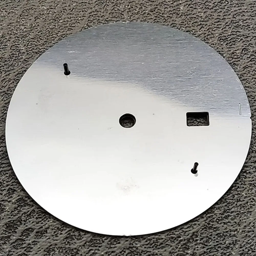 34.85 مللي متر الطيار ساعة الطلب مضيئة 3.6.9.12 عدد مؤشر تقويم واحد ساعة رجالي تعديل الملحقات لحركة NH35