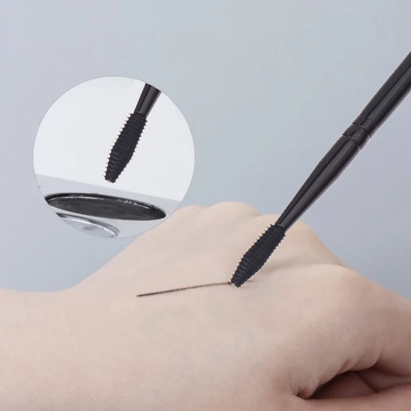 Blade Eyeliner Brush Thin Fine Angle Oblique Silicone Eyebrow Brush Under The Eyes Place Precise Detail Brush Makeup Beauty Tool