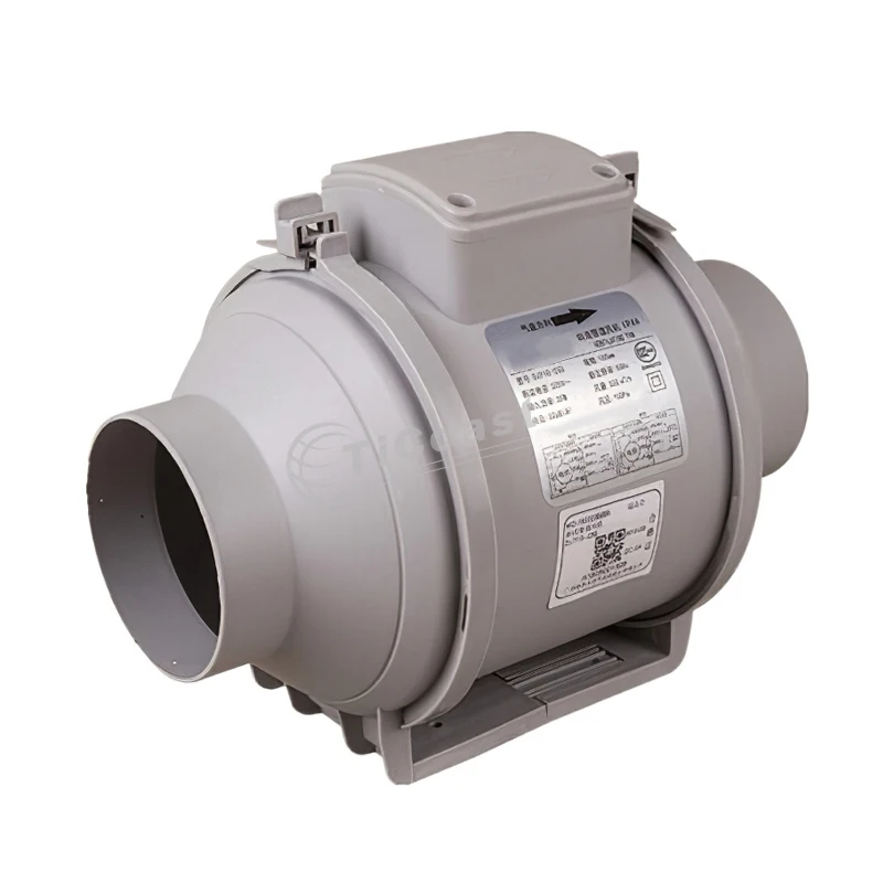 4 inch Inline-rohrventilator Luft Ventilator Rohr Kanal Fan Belüftung System Bad Wc Küche Ruhigen Abluftventilator