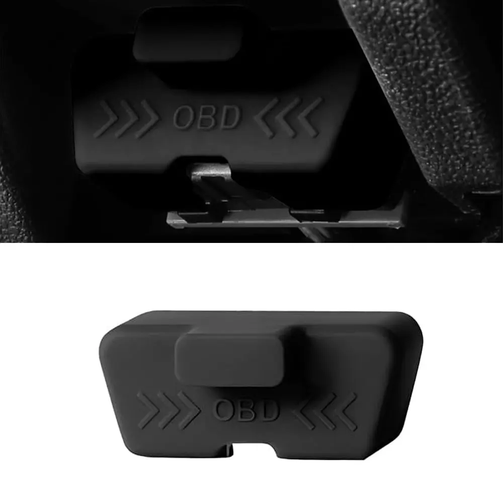 For Tesla Model YJuniper 2025 Model 3 Highland OBD Diagnostic Connector Cap Silicone Vehicle Port Dust Protector Automotive OBD