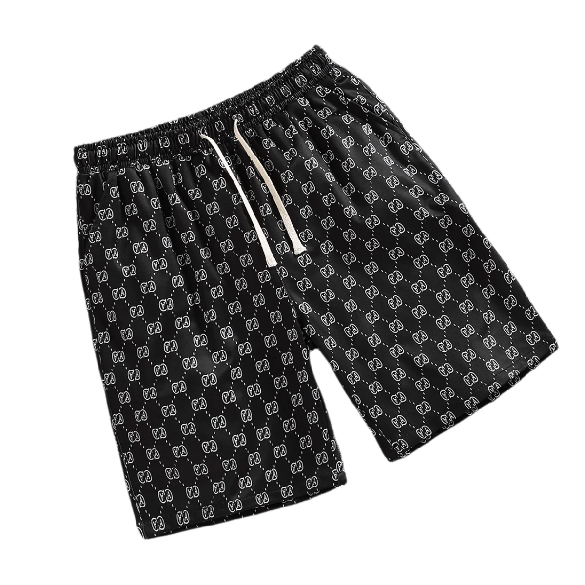 

Street Fashion Luxury Letter Printed Athleisure Shorts with Pocket Summer Quick-dry Soft Lightweight Swim Shorts Moto Shorts