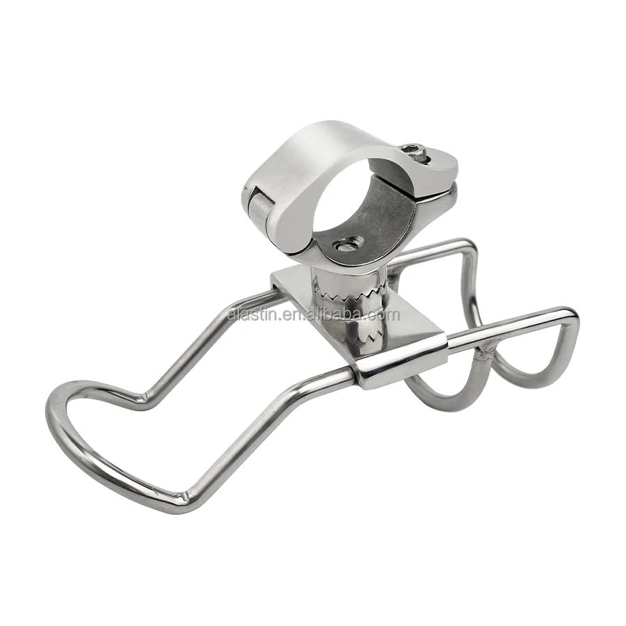 

Boat Parts 316 Stainless Steel High Polished Rod Holder Adjustable Fishing Rod Holder