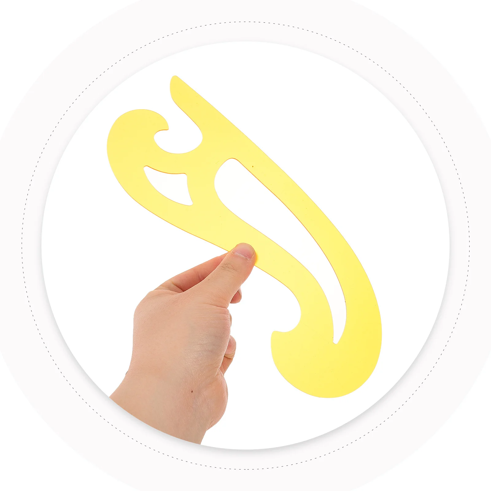 

3Pcs Plastic French Curve Ruler Set Flexible Thin Soft for Fashion Sewing Patternmakers Graphic Artists Drawing Templates