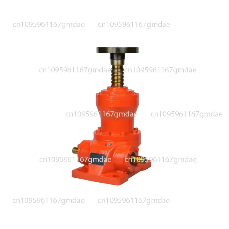 SWL series worm wheel screw jack lifting platform custom support 1T/2.5T/5T/10t reducer with rotating nut