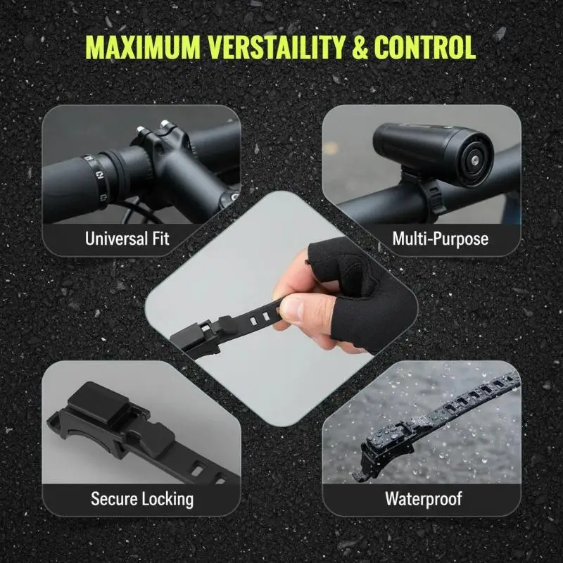 1Pcs Helmet Chin Strap Mount Adjustable Camera Holder Action Camera Motorcycle Riding Accessories
