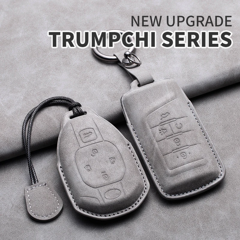 Car Key Case Cover Shell Holder Protector For Trumpchi GAC GS4 GM8 GA3 GA6 SGS7 GA4 GS5 GS3 Empow J11 J12 J13 J14 J15 Legend GS8