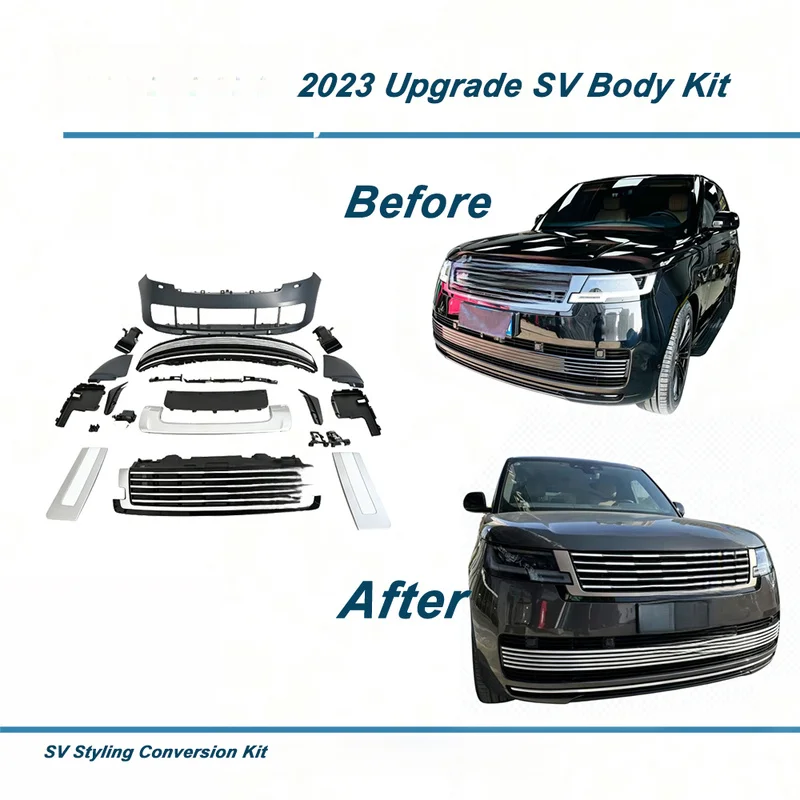 Premium SV Style PP Full Body Kit Assembly for Full-Size Luxury SUV 2023 Off-Road Lightweight Exterior