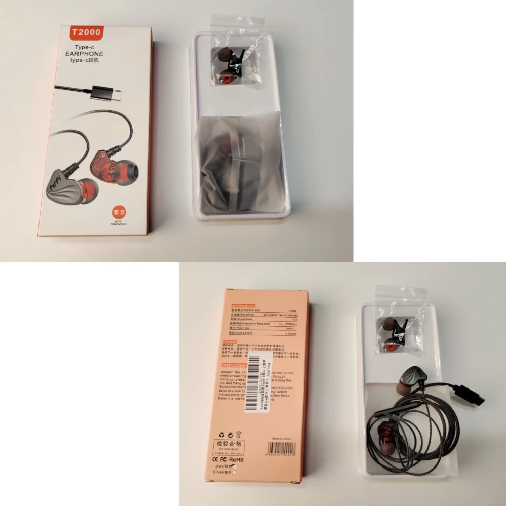 OLAF-auriculares manos libres tipo C, cascos con cable y micrófono, estéreo de graves, Hifi, para videojuegos, Samsung, Xiaomi y Tablet, 3,5mm