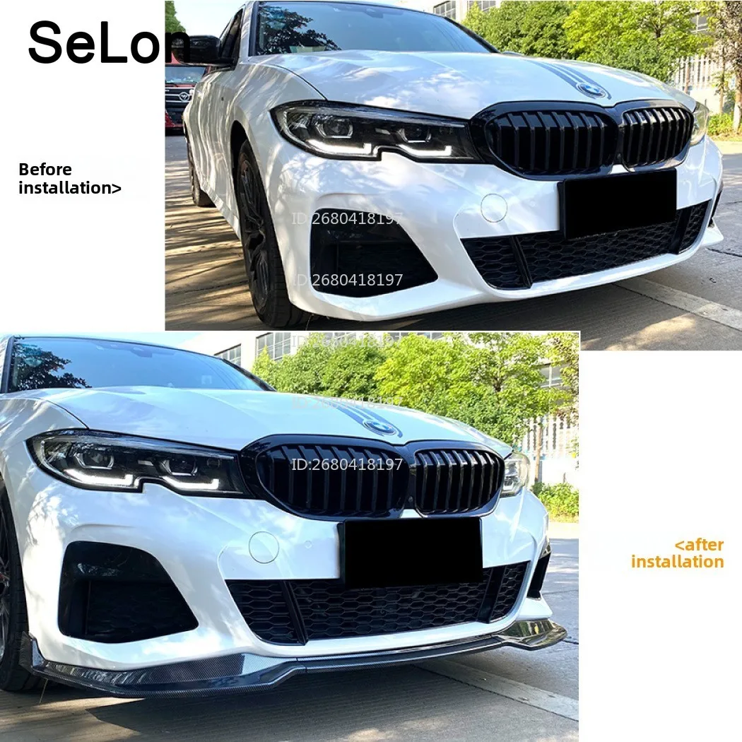 For Bmw 3 Series Bmw G20 320i 330i 19-22 M Pack Mp Front Lip Front Spoiler Modification Accessories view 4