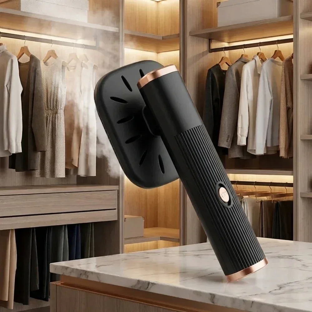 Ferro a vapor portátil 360 °, alimentado por USB, tecido de esterilização a vapor de alta temperatura, máquina de passar roupas, trav doméstico