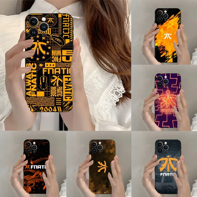 Cs Go Fnatic FNC Club Phone Case For Iphone 12ProMax 11 13 14 Pro Xs Max Mini Xr X 7 8 6 6s Plus Fundas Coque