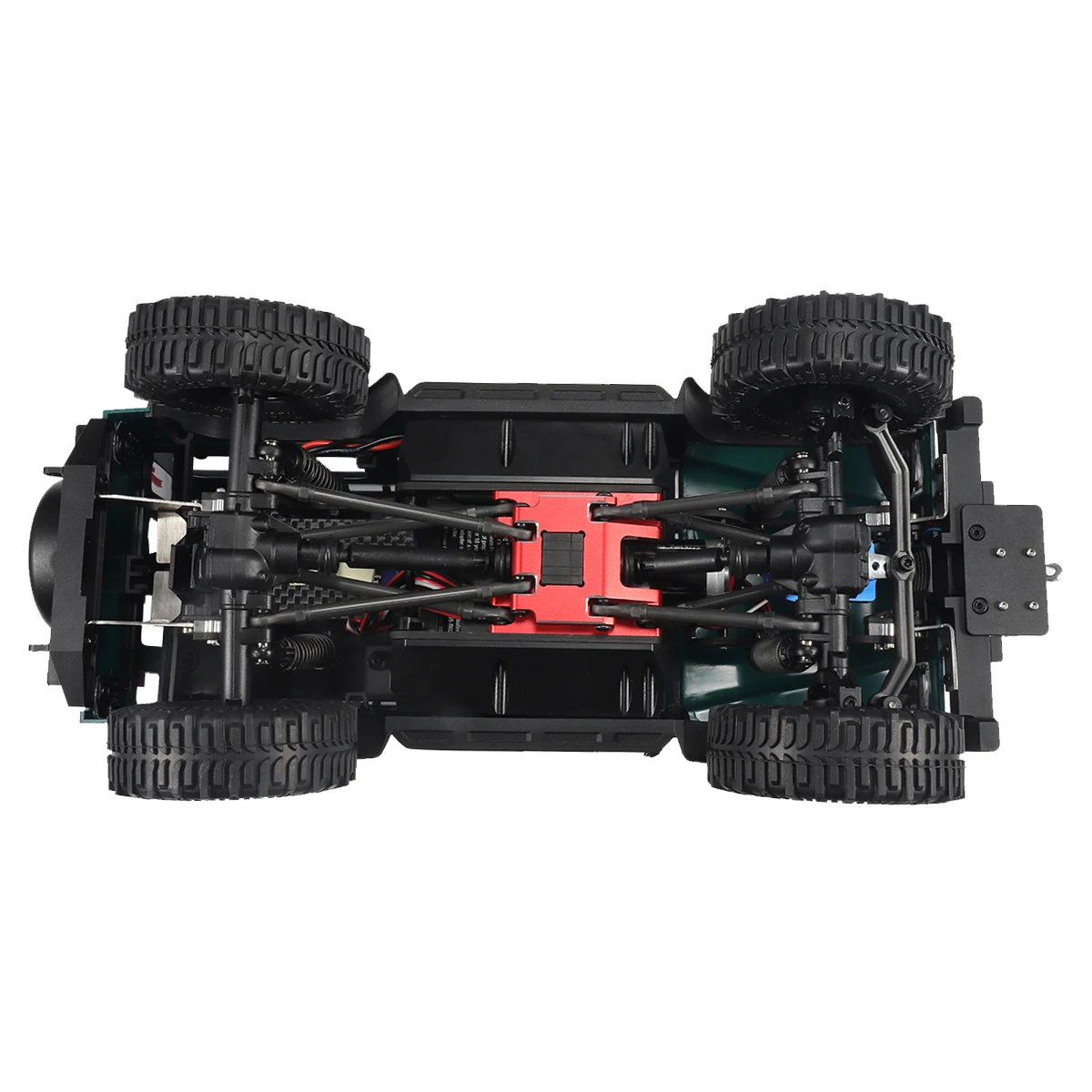 1/18 TRX4M CNC سبائك الألومنيوم قاعدة لوحة متوسطة موجة صندوق ترقية قاعدة