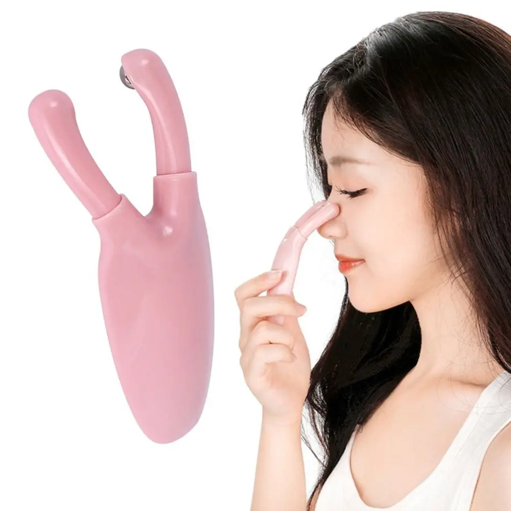 

Tool Acupuncture Slimming Blood Circulation Nose Meridian Massager Nose Shaping Roller Massage Scraper Nose Beauty Accessory