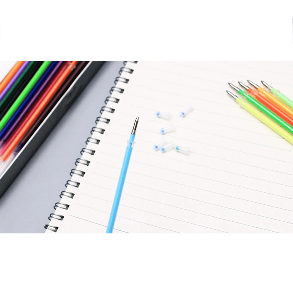 60 Gel Pen Refills 0 7mm Tips Non Toxic Smooth Writing Colored Ink for Coloring Books Crafting Cards Photo Albums Journals Study