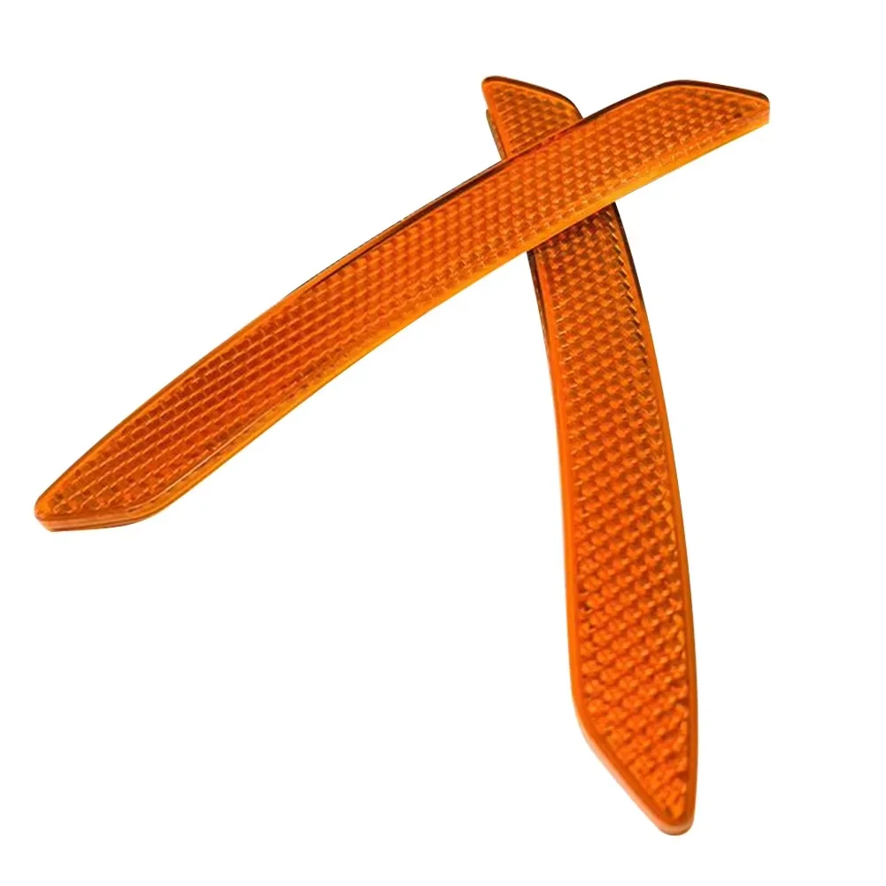2pcs Car Reflective Sticker Car Door Stickers Decal Warning Reflective Tape Strips 3 Colors Safety Mark Auto Reflector Stickers image 5