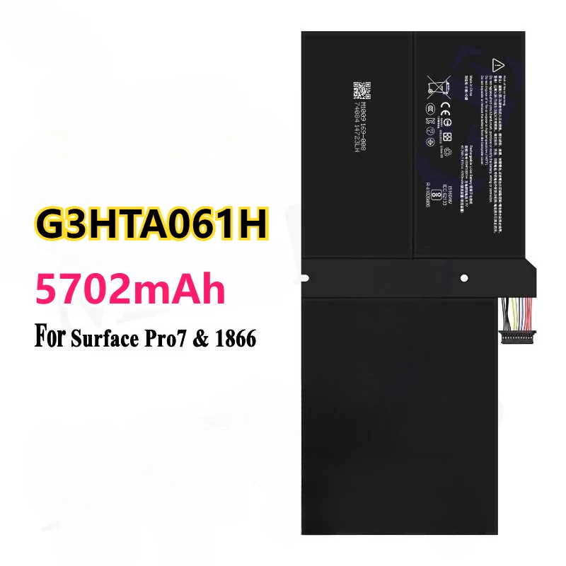 Baterai Baru 4414mAh-7270mAh Untuk Microsoft Surface Pro 4 1724 12.3 3 1631 645 8 1982 1 1983 X 1876 2 1601 1 1514 7 1866 2019