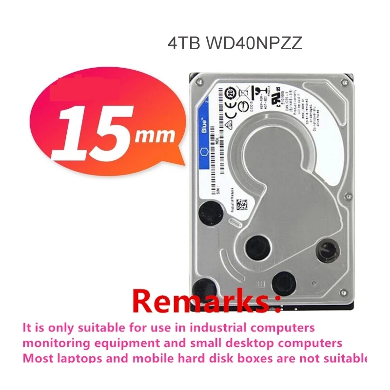 Western Digital WD 1TB 2TB 4TB 2.5