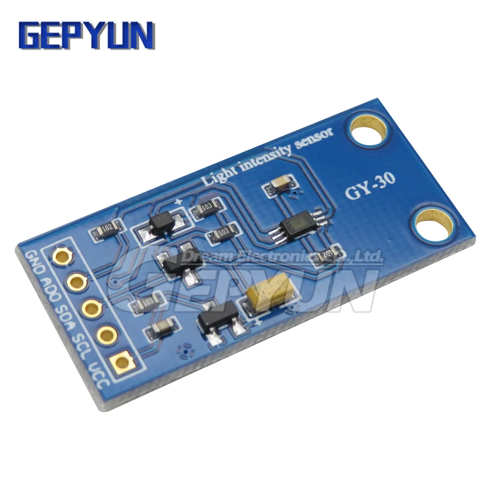 GY-30 3V-5V BH1750 BH1750FVI The digital optical intensity illumination sensor of module for arduino