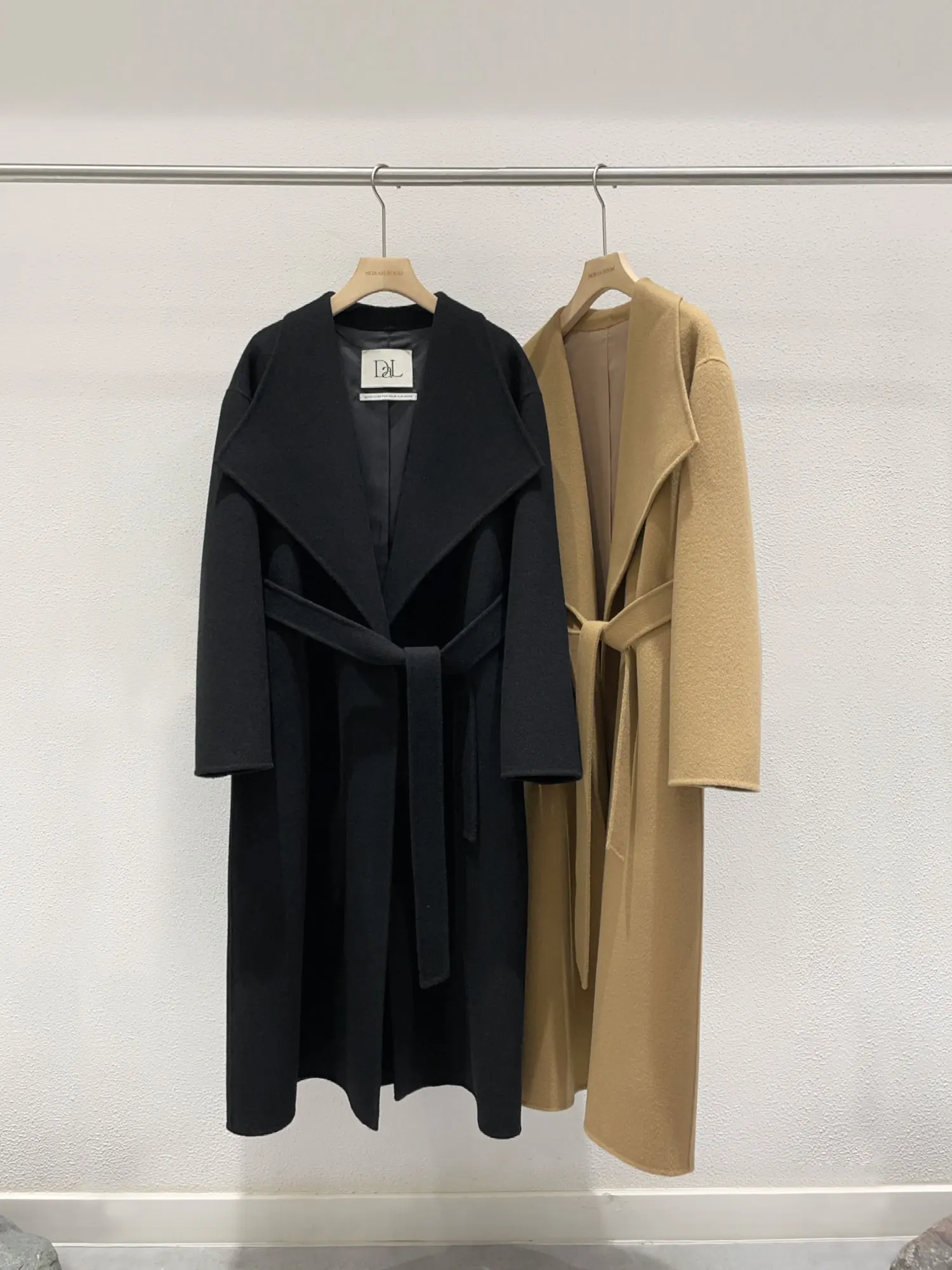 Nuo Xiaola Genuine 2024 Winter New South korea  Brand Dal Atmospheric Bathrobe Wool coat