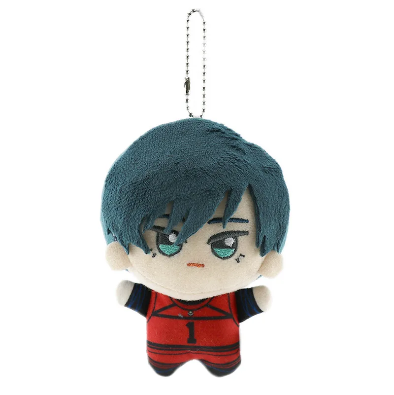 10cm Anime Volleyball-Junge Plüschtier Blue Lock Kawaii Taschenanhänger Schlüsselanhänger – Detail 6
