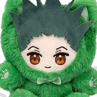 HUNTER×HUNTER Killua Zoldyck GON·FREECSS Cosplay Anime Cotton Puppet Fluffy Maumet Printing Stuffed Animal Throw Pillow Fans