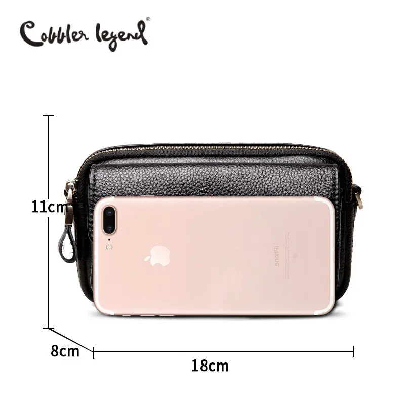 Cobbler Legend Original Genuine Leather Shoulder Bag For Men 2023Small Travel Casual Bag Brand Crossbody Bags New Fashion