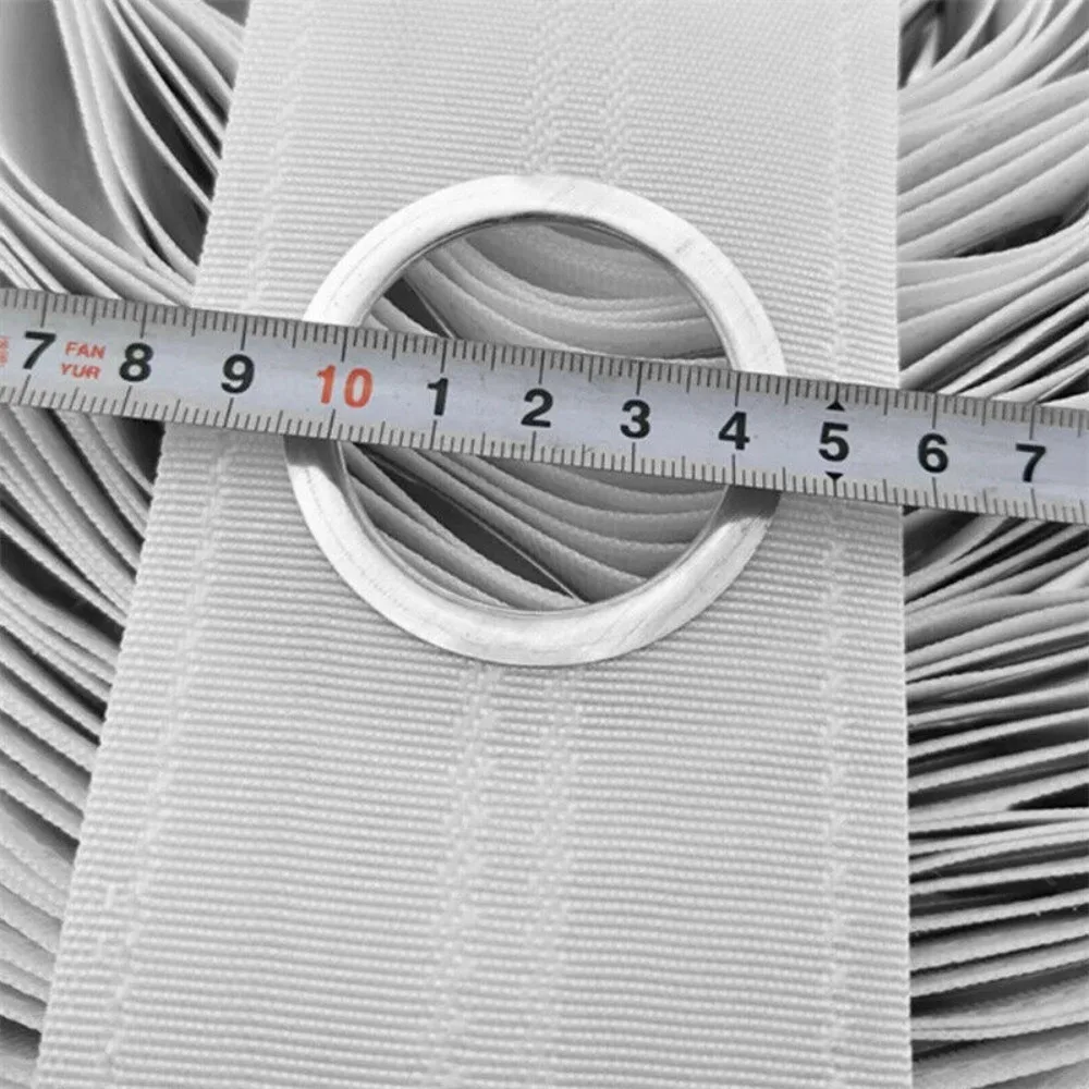 Durable Non-woven Curtain Head Tape Round Eyelet Rings DIY Grommet Punch Tape Nylon Curtain Accessories Curtain Blinds