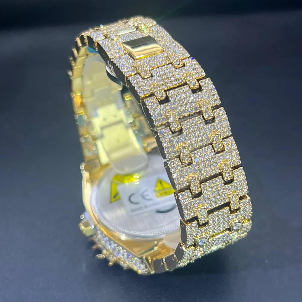 Missfox Quartz Watches For Men with Flower Case