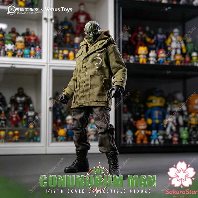 

【In Stock】Original Venus Toy SS003 Riddler 1/12 Scale 6 Inch Complete Movable Action Figure Collectible Model Toy Gift