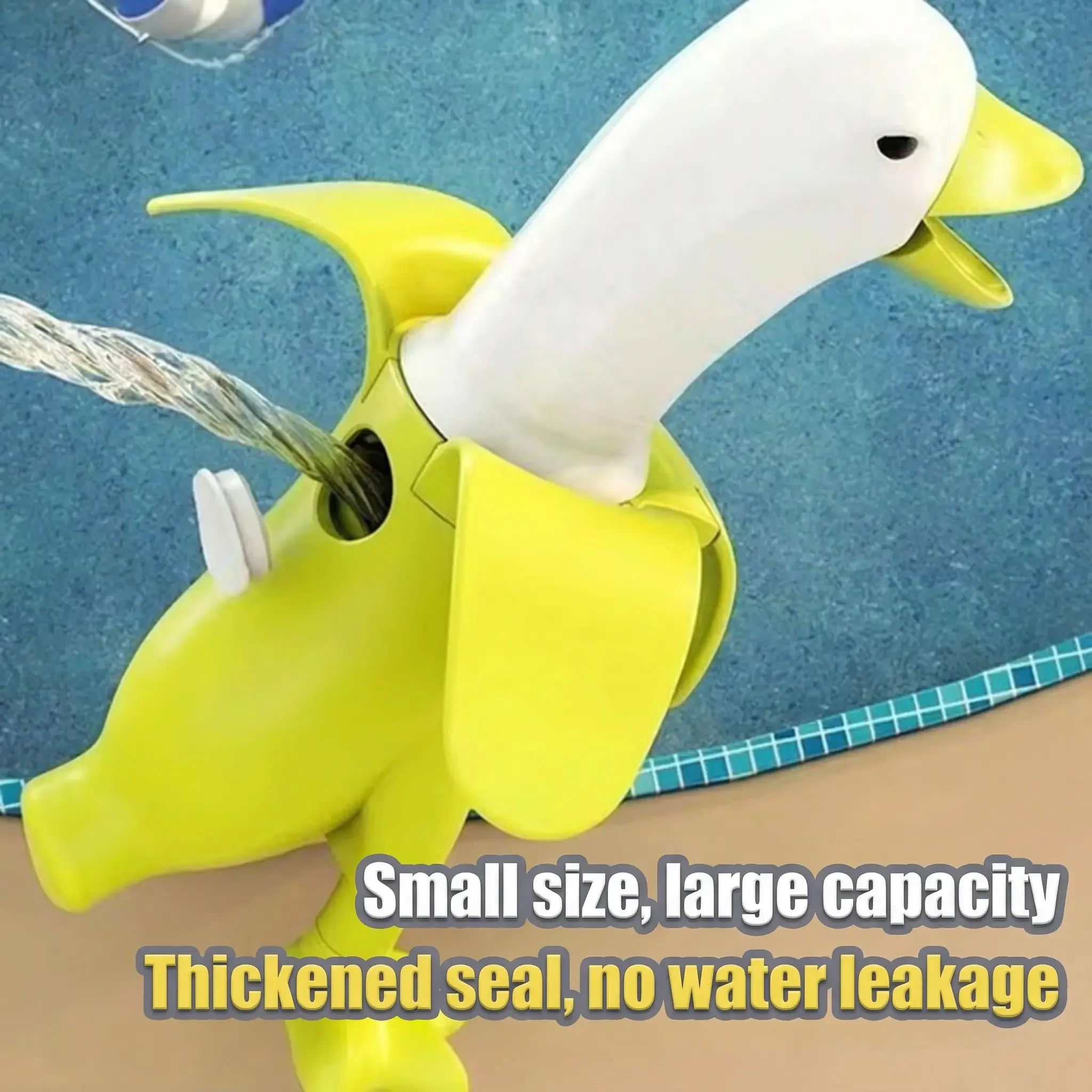 Portable cartoon water gun, compact water spray gun, multiple shapes, suitable for summer swimming pools and beach parties