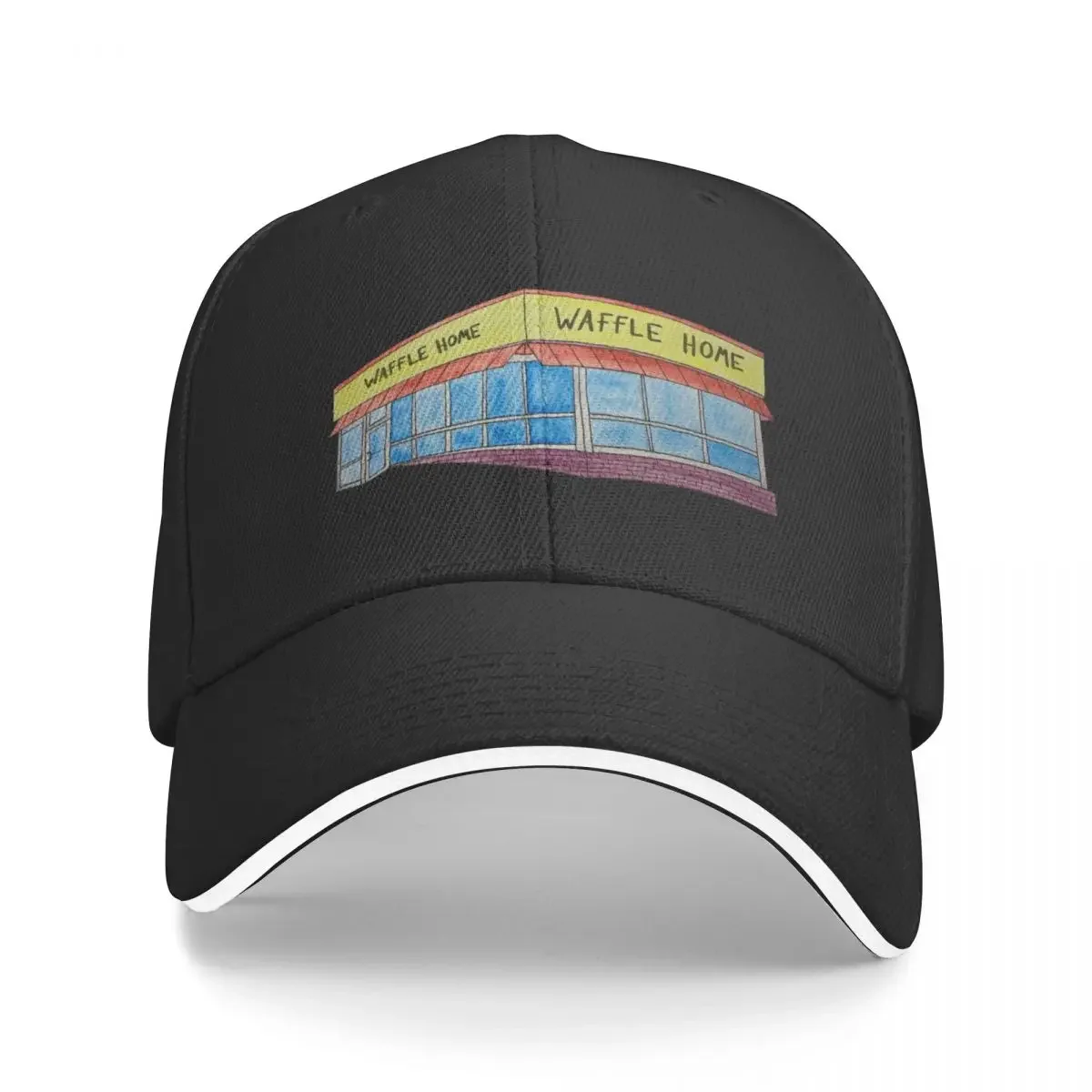 

Waffle Home Baseball Cap Big Size Hat derby hat Women Beach Fashion Men's