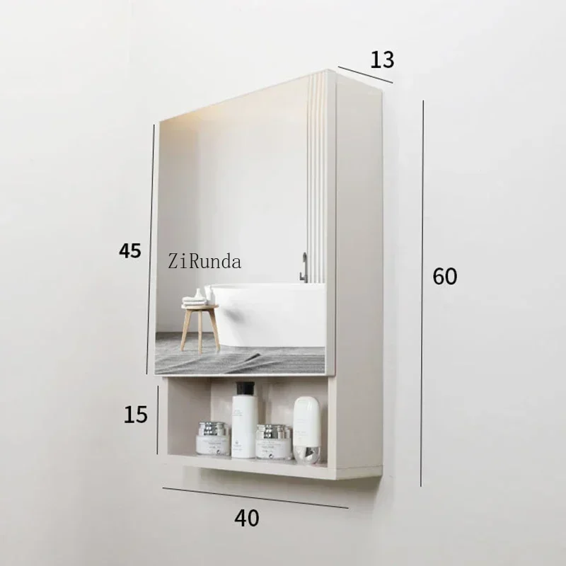 Умный зеркальный шкаф для ванной комнаты, алюминиевый сплав, туалетный шкафчик, настенный зеркальный шкаф, мебель для ванной комнаты Armario Baño FYBC