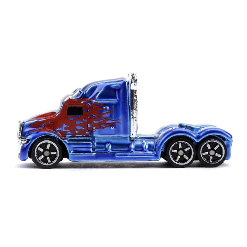 Transformers Set of 3 Nano Die-cast Optimus Prime, Starscream, G1 Bumblebee VW Beetle Toy Cars Set 4 cm Toys for Kids and Adults