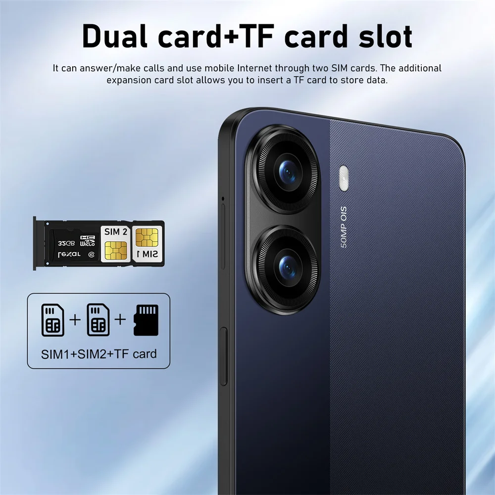 2026 حار جديد X7 Pro الهاتف الذكي الأصلي 7.3HD أندرويد 15 الهواتف المحمولة 4G 5G ثنائي الشريحة 7800mAh النسخة العالمية الهواتف المحمولة #5