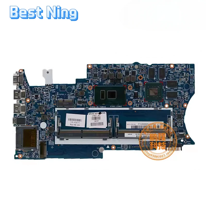 

For HP X360 14-BA Laptop Motherboard 16871-1 Mainboard CPU I3-7100U I5-7200U I7-7500U DIS 940MX 2G