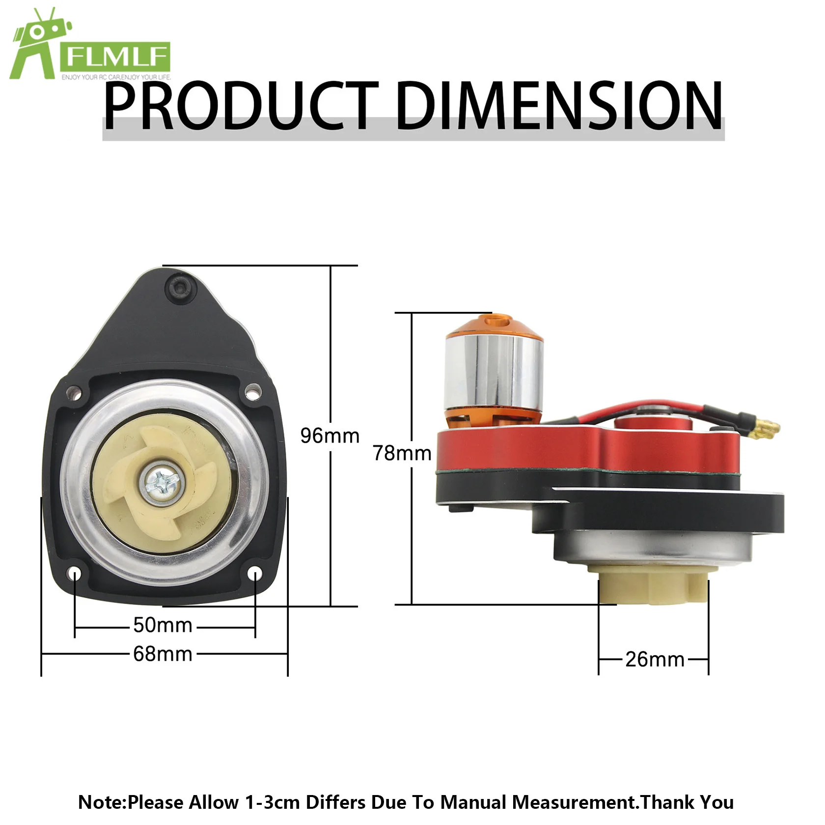 CNC โลหะไฟฟ้าชุดเริ่มต้น Fit สําหรับ Zenoah CY RCMK Marine Gas เครื่องยนต์ 26cc-58cc PUM Rc เรืออะไหล่