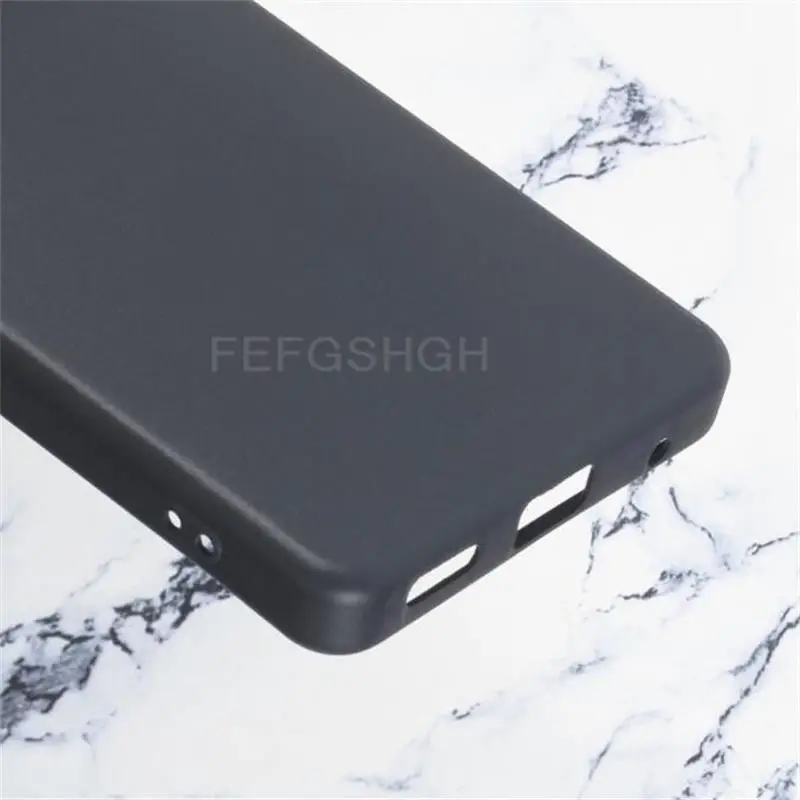 Anti-knock Soft TPU Phone Case For Sony Xperia Ace iii 3 SOG08 SO-53C Silicone Cover Bumper Tempered Glass