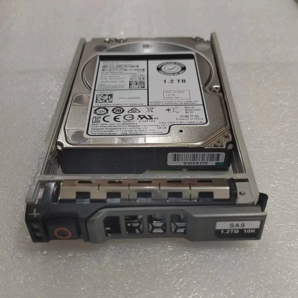 ST1200MM0198 القرص الصلب لخادم HDD 0FR6W6 1.2T SAS 10K 2.5 "12G القرص الصلب