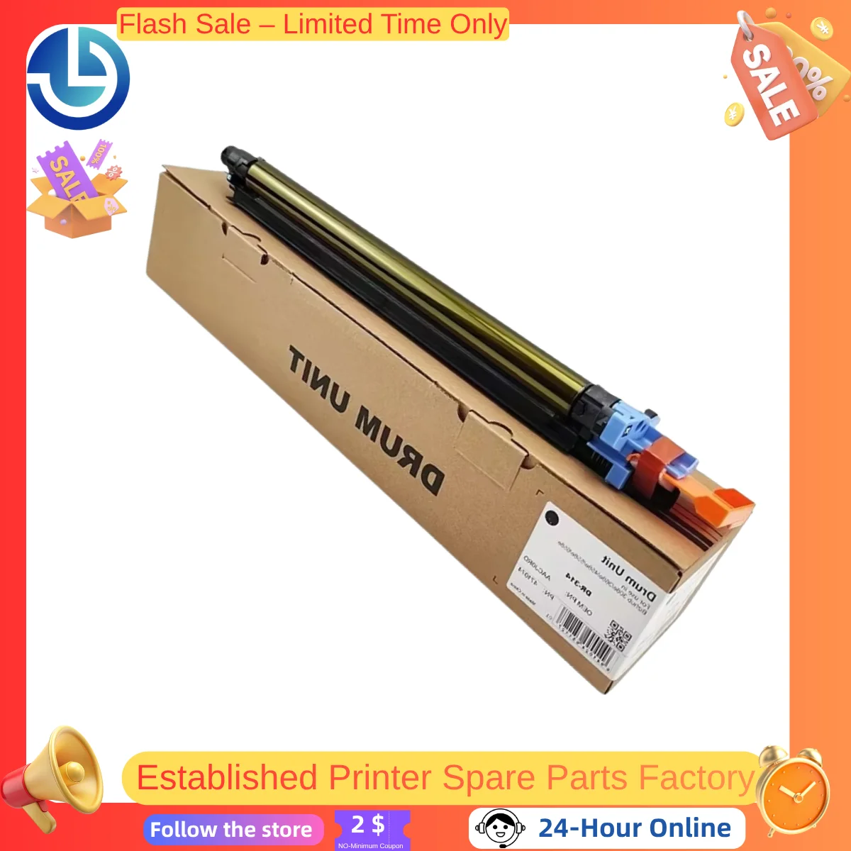 unita-tamburo-dr215k-–-funziona-con-konica-minolta-c226-c256-c266-7222-7226-adatto-ai-fotoconduttori-dell'unita-di-imaging-aurora-adc225-adc265