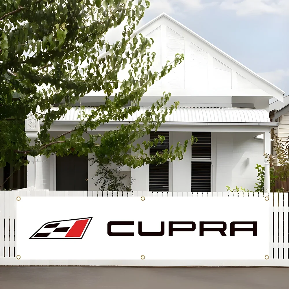 60X240cm Cupras Racing Car Banner Flag Polyester Printed Garage or Outdoor Decoration Tapestry