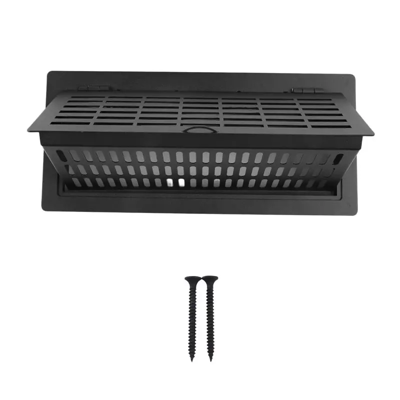 dt17-black-carbon-steel-vent-deflector-floor-vent-cover-2-in-1-adjustable-4x10-register-for-energy-saving-for-airflow-control