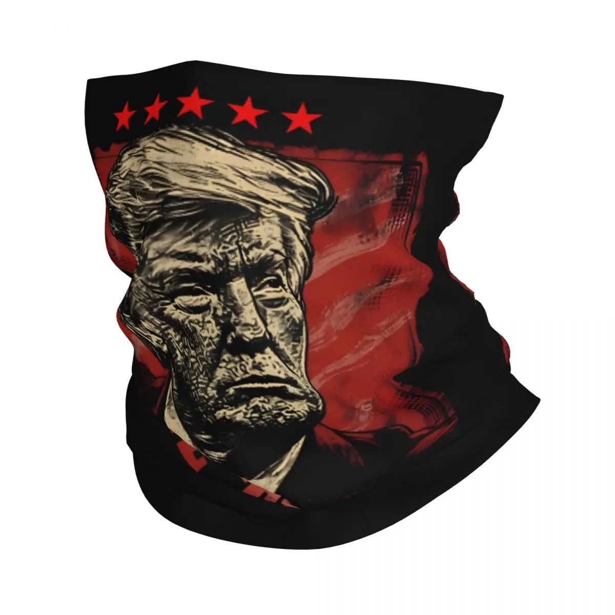 Vote Fo President Trump Bandana Neck Cover Printed Motocross I support trump Face Mask Balaclava Cycling Unisex Adult Winter