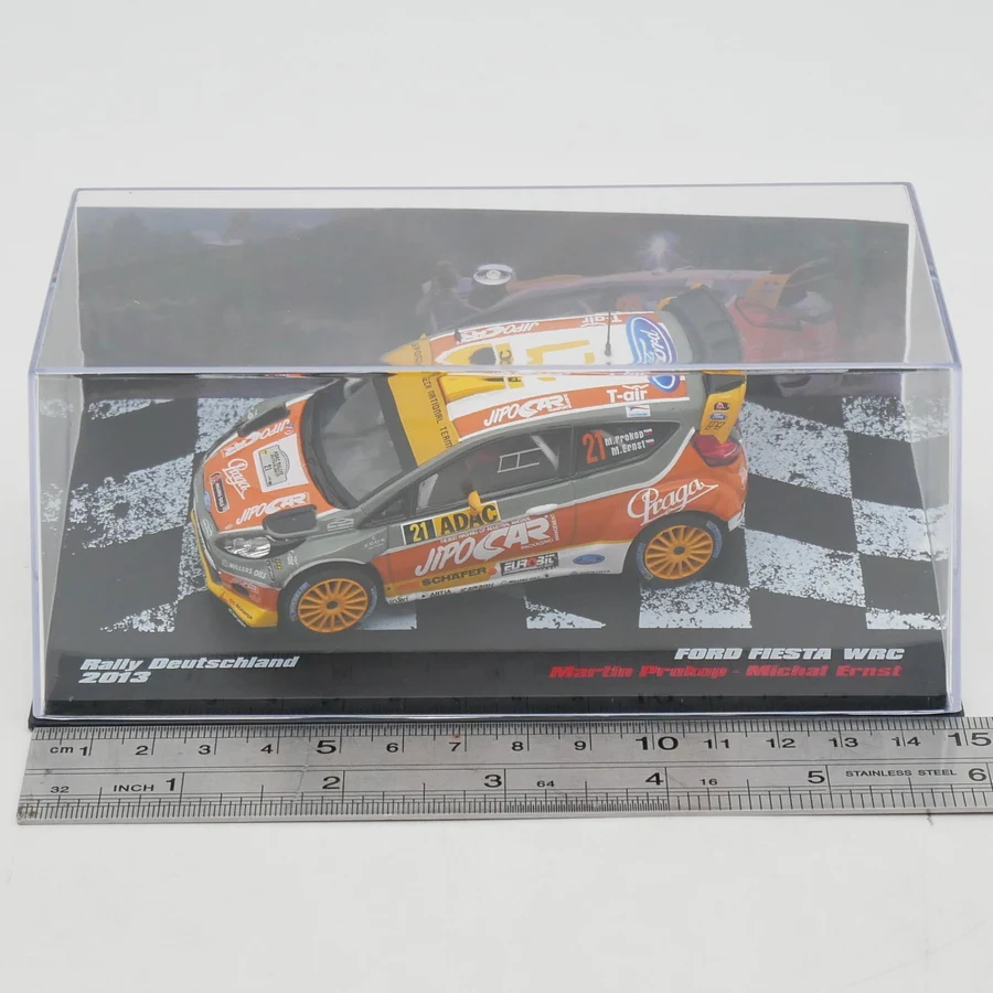 

Diecast Ixo 1:43 Scale Ford Fiesta WRC 2013 Ford Fiesta Rally Car Alloy Car Model Collectible Toy Gift Souvenir Display Ornament
