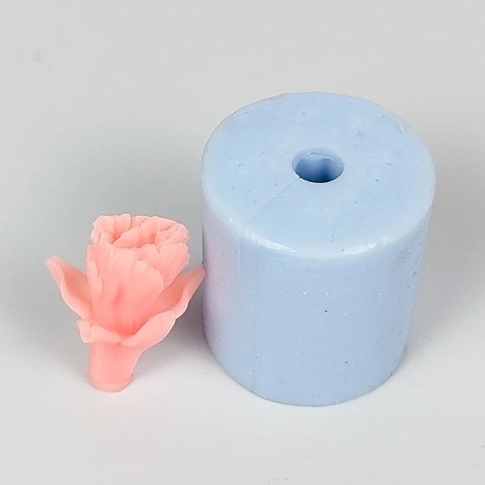 

3D Jasmine Flower Moulds Flowers Leafy Flowers Soap Molds Silicone Candle Mold Wedding Birthday Valentine's Day Clay Resin ﻿