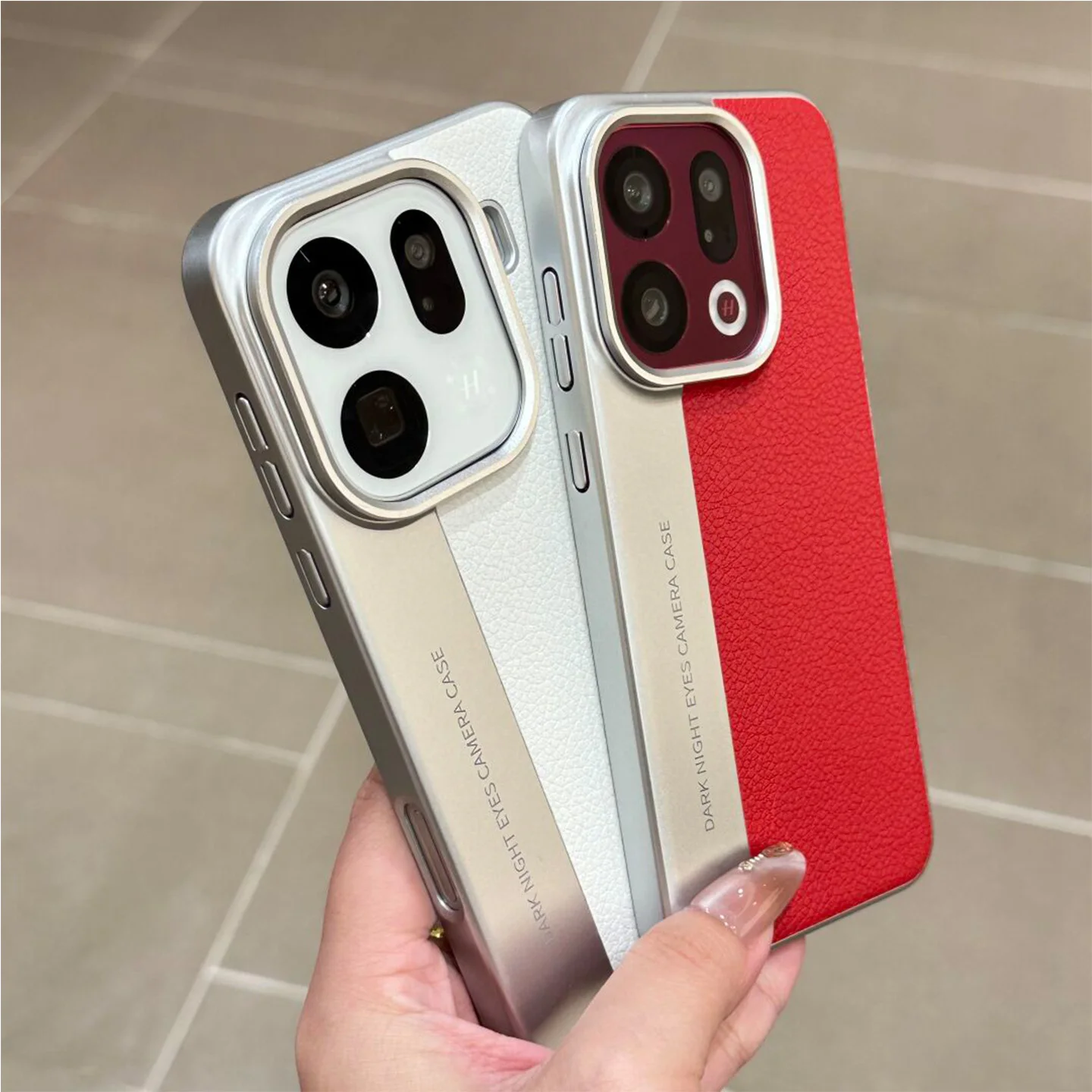 حافظة لهاتف OPPO Find X9 Pro X8 Ultra X8S Plus على طراز الكاميرا غطاء جلدي مضاد للسقوط لهاتف OPPO Find X 8 Pro Funda #5