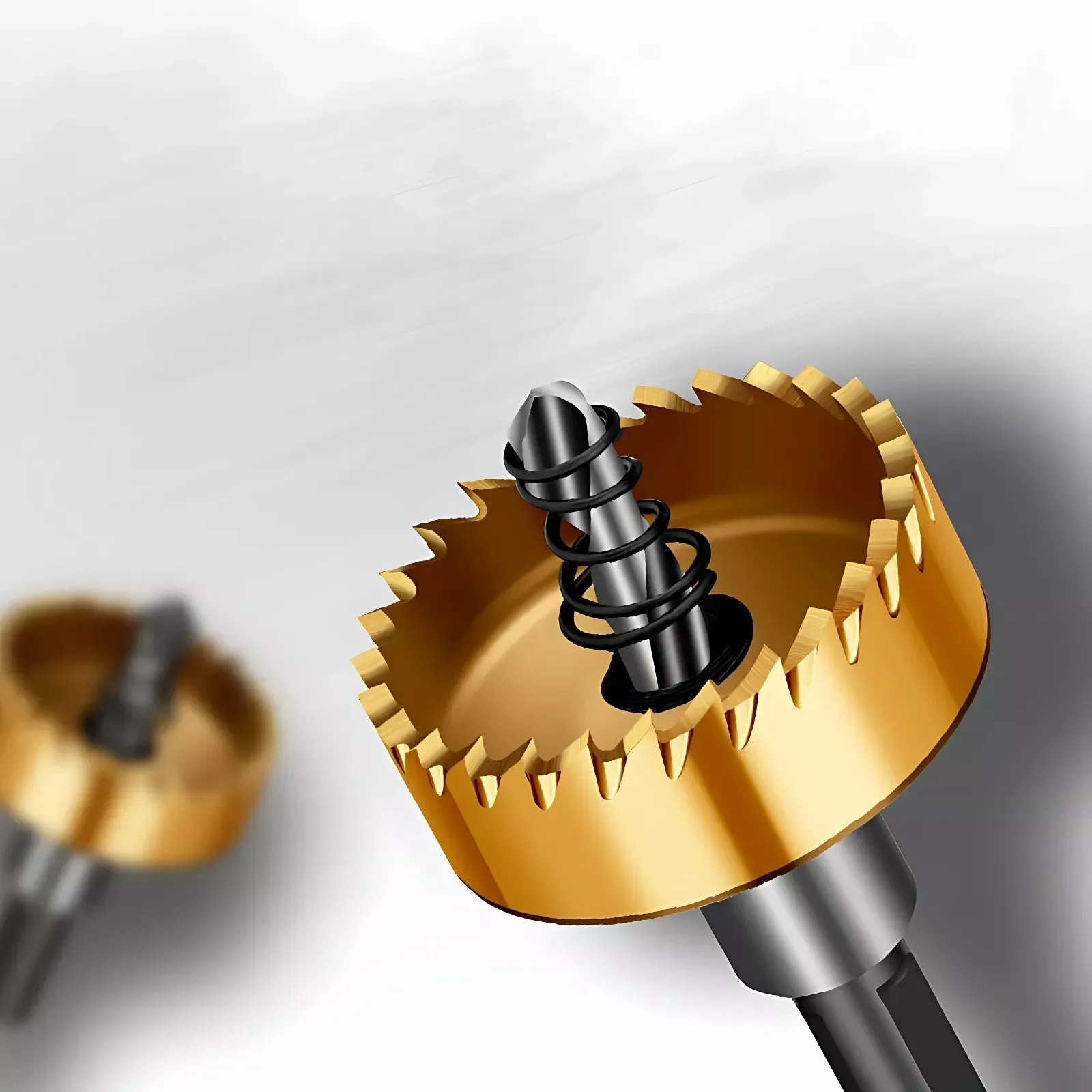 1Pcs Ø12mm to Ø80 mm HSS Titanium Drill Bit Hole Saw Stainless Steel Metal Alloy Cutter
