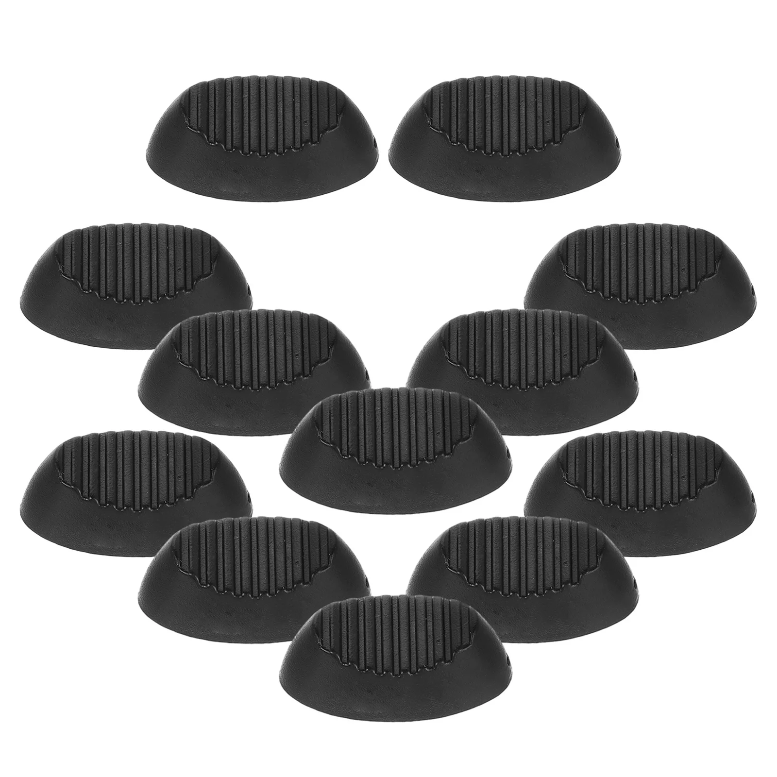 10 قطعة وحدة التحكم خلاط المنزلق ترويسة المقبض 4 مللي متر البلاستيك استبدال غطاء ل جهاز مزج الصوت مكبر للصوت مقبض التحكم Dj جهاز الملحقات