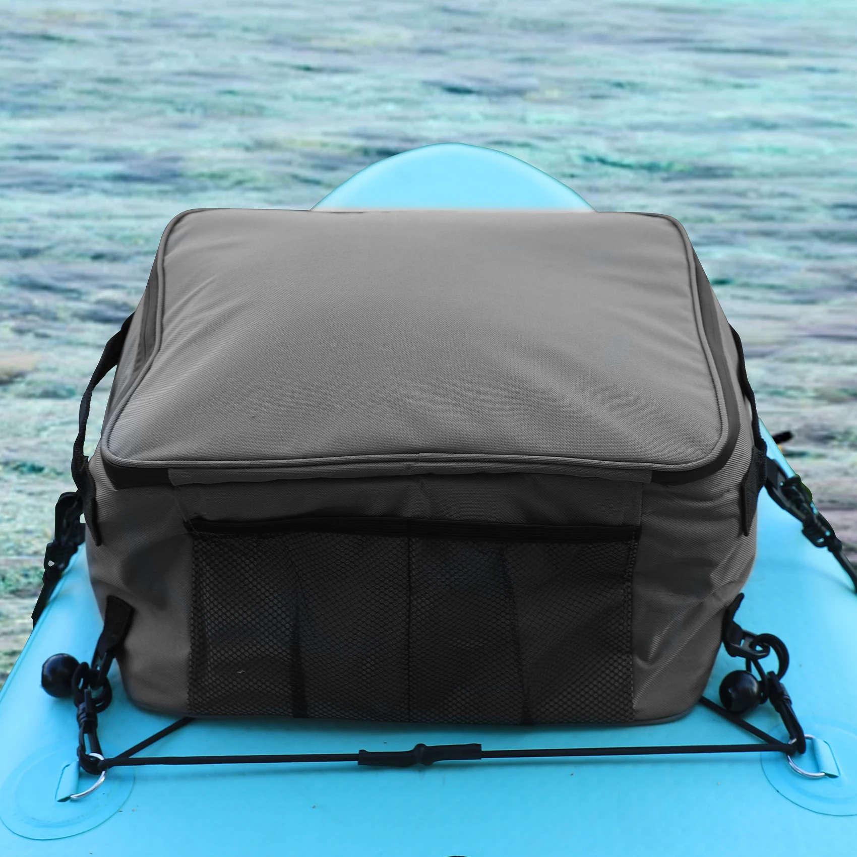 

Paddle Board Cooler, SUP Cooler Durable Paddle Board Deck Bag with Mesh Top Pocket, Adjustable Straps